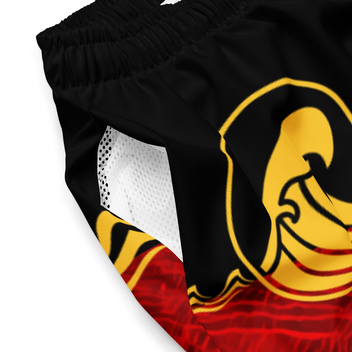Aboriginal Flag Wave Men's swim shorts