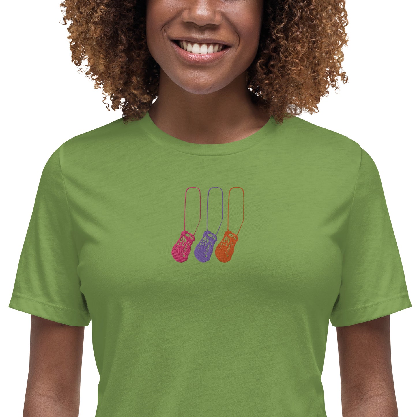 Dilly Bag Embroidered on Women's Relaxed T-Shirt