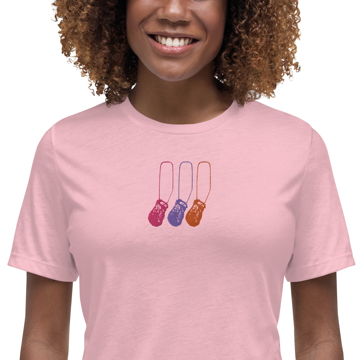 Dilly Bag Embroidered on Women's Relaxed T-Shirt