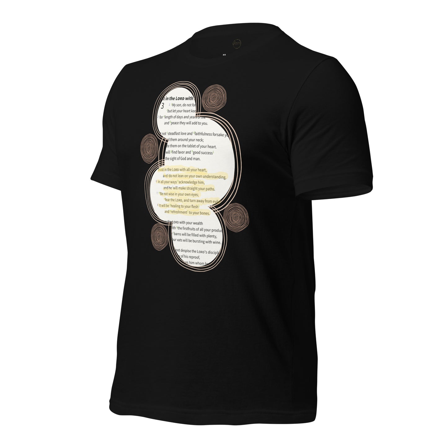 Proverbs 3 Unisex t-shirt