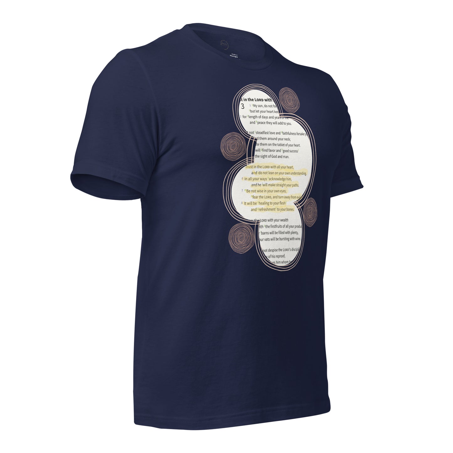 Proverbs 3 Unisex t-shirt