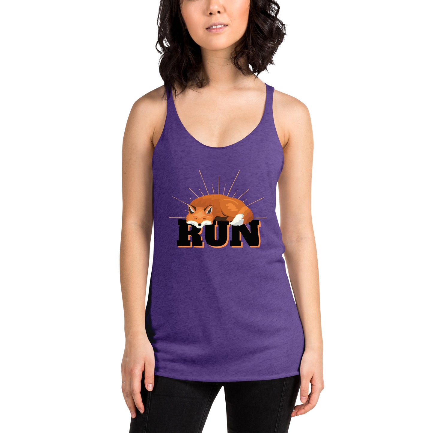 Fox on the Run Women's Racerback Tank