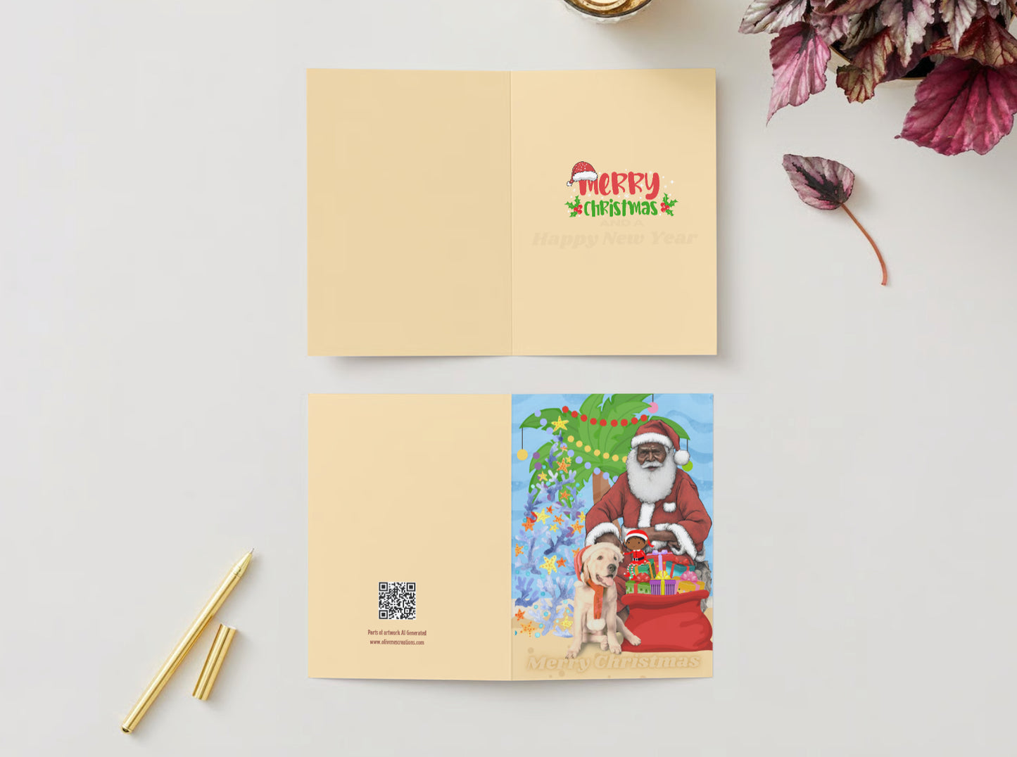 ”Uncle Santa” Christmas Cards