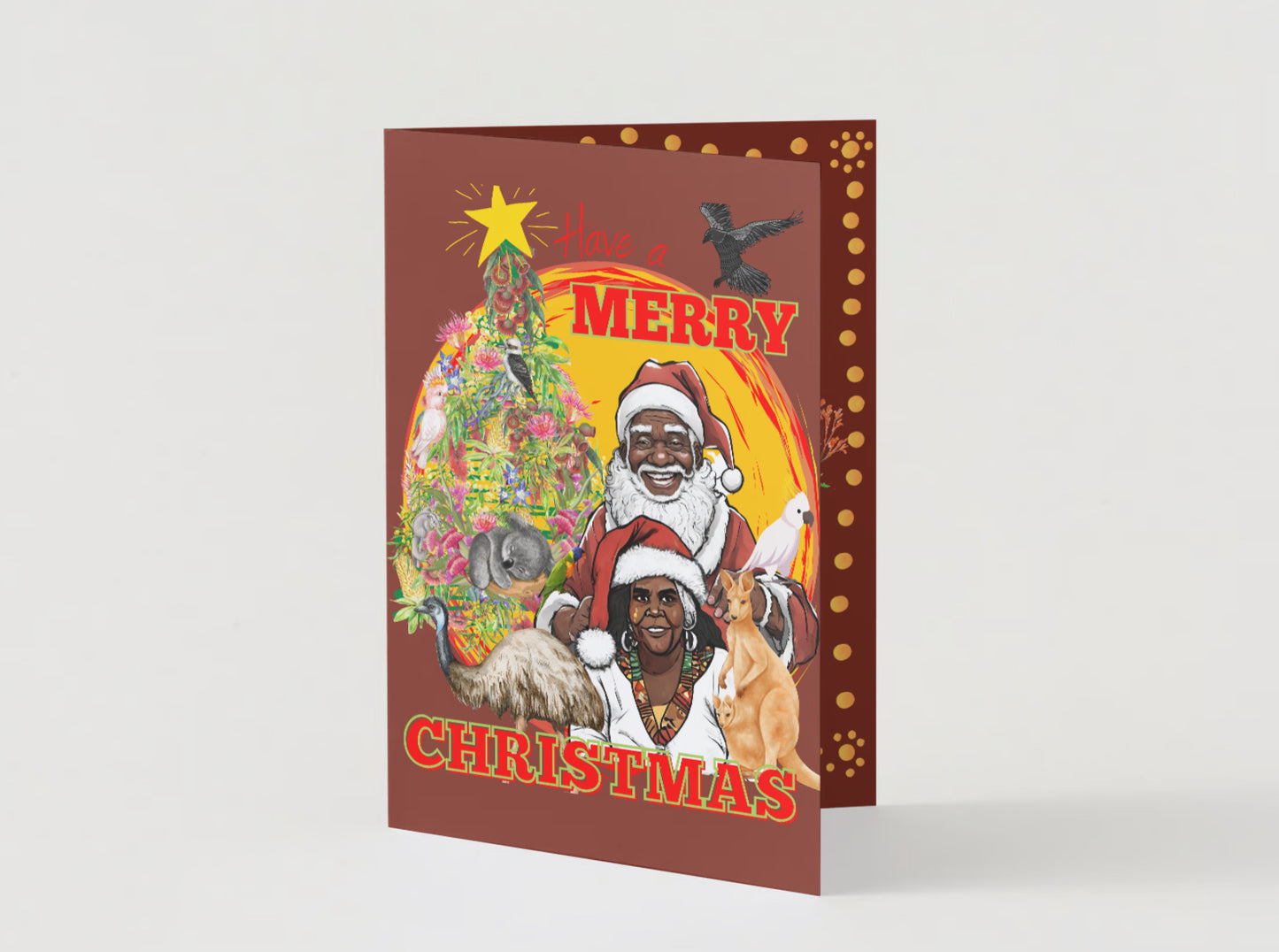 ”Uncle Santa” Christmas Cards