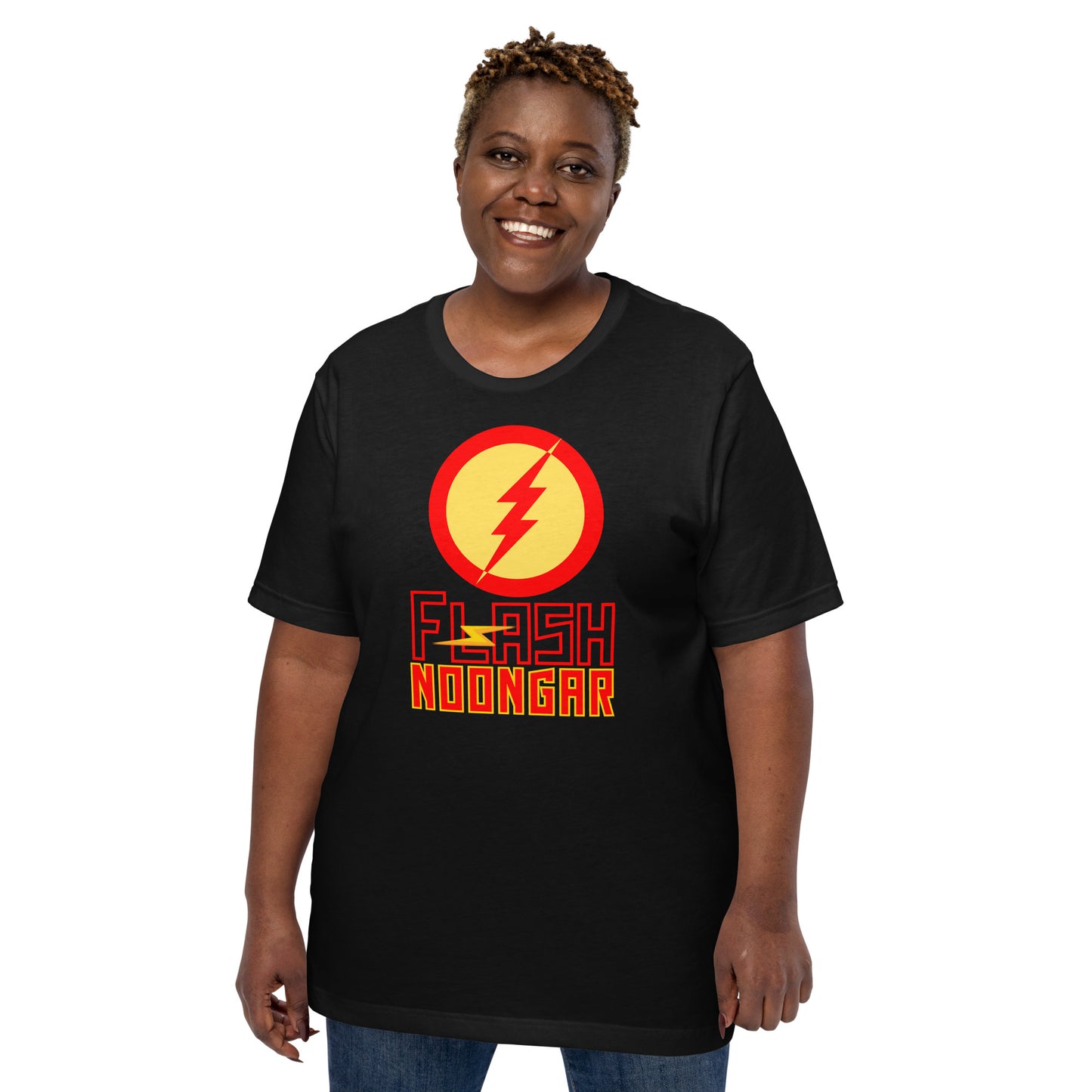 Flash Noongar Unisex t-shirt