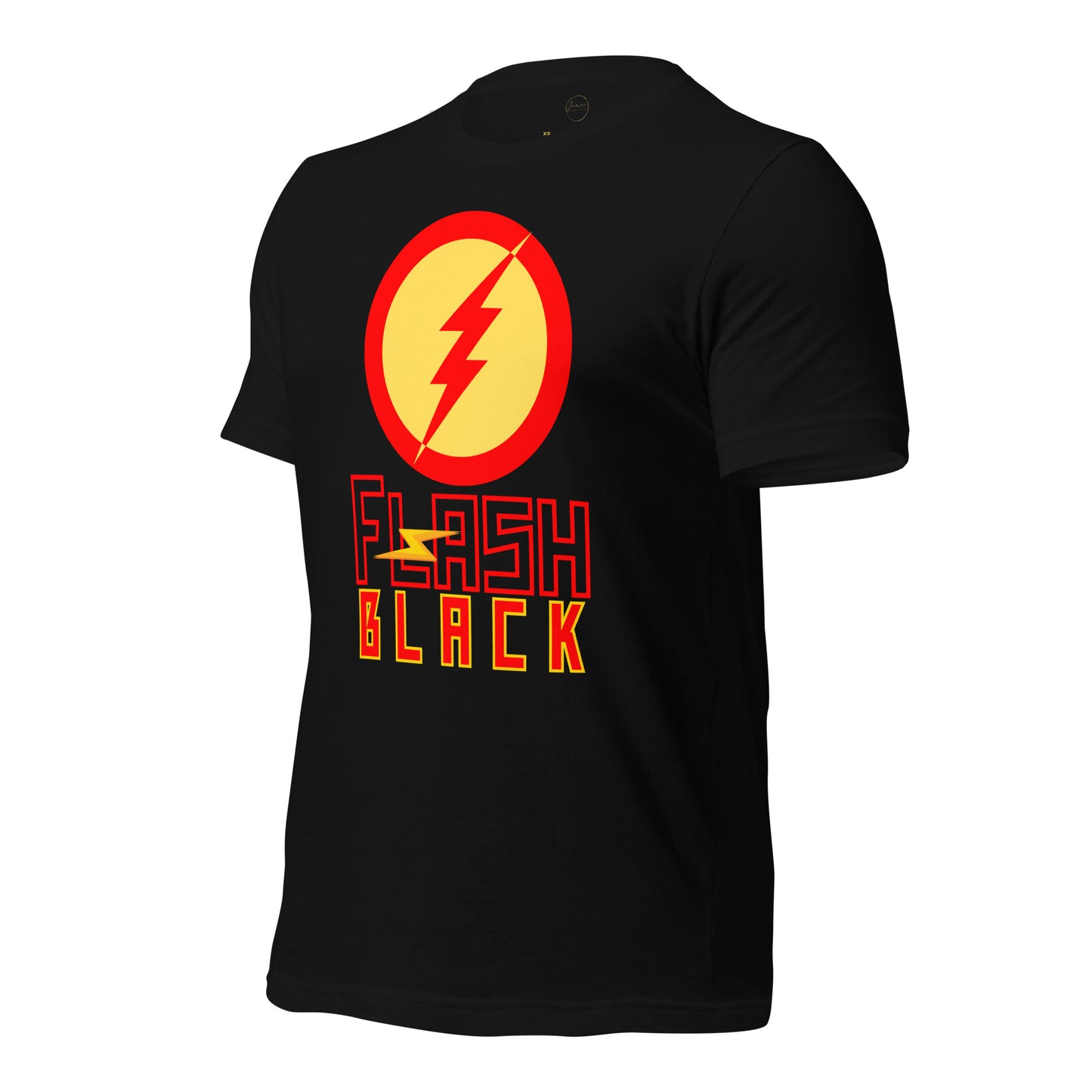 Flash Black Unisex t-shirt