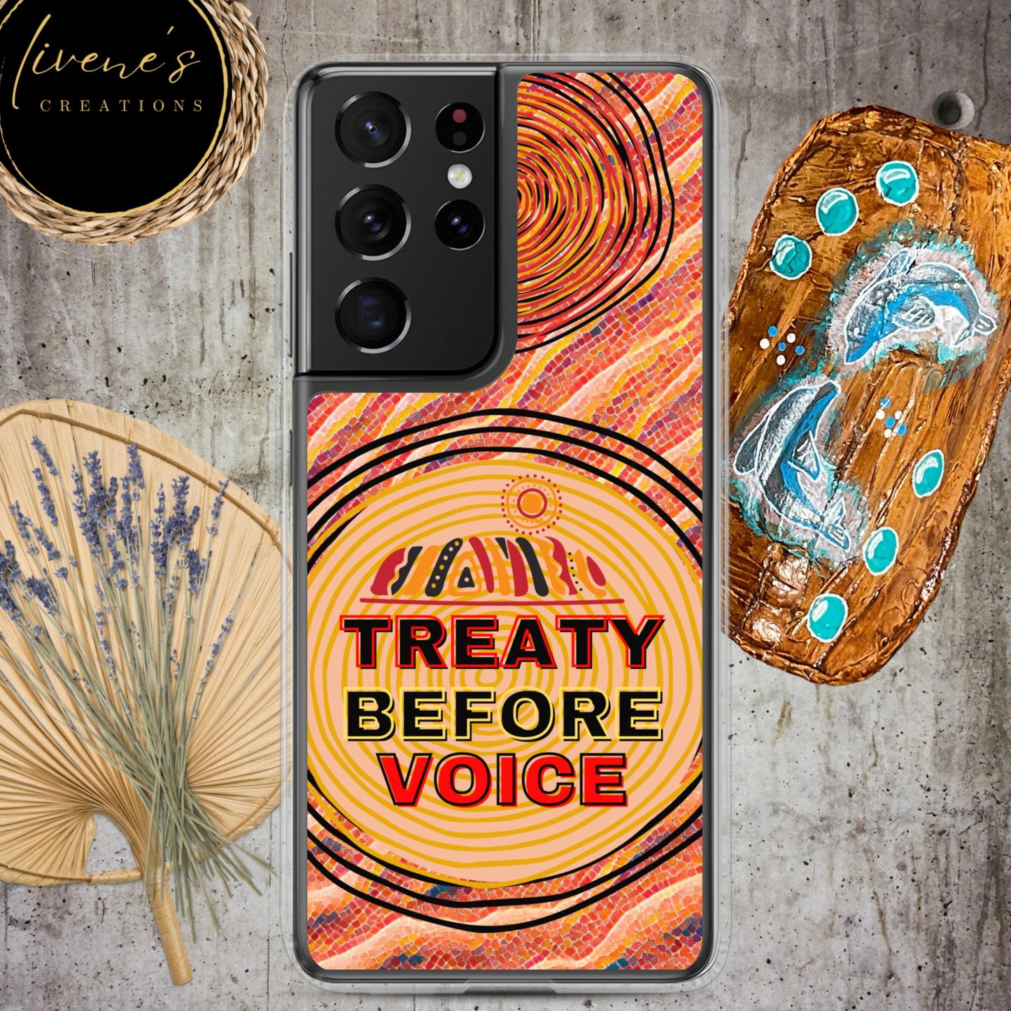 Treaty before Voice Clear Case for Samsung®