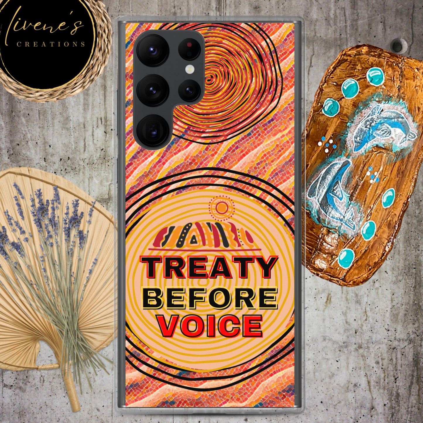 Treaty before Voice Clear Case for Samsung®