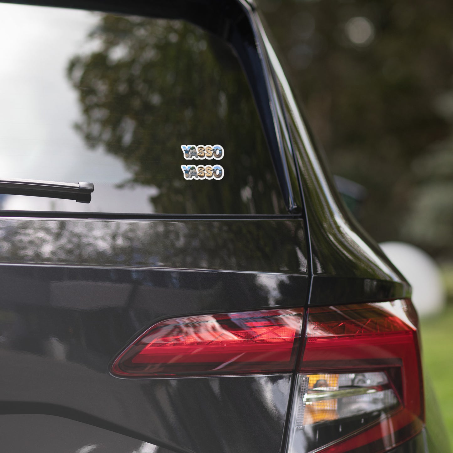 Yasso Bubble-free stickers
