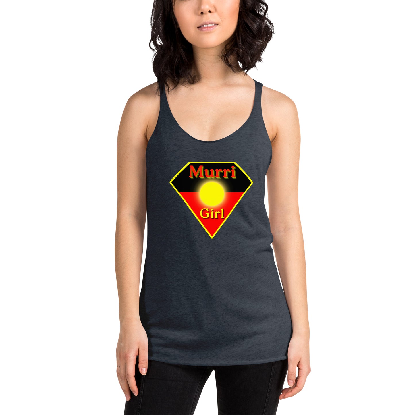 Murri Girl SuperWomen's Racerback Tank