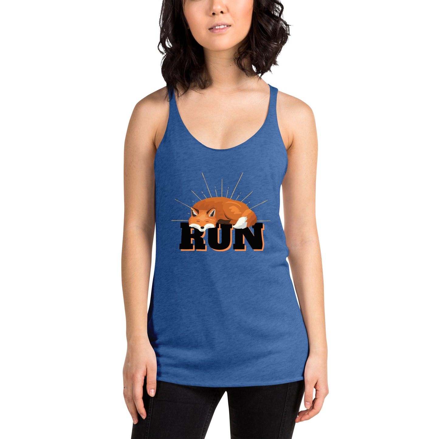 Fox on the Run Women's Racerback Tank